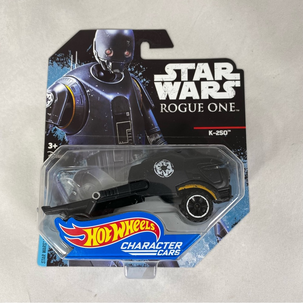 2014 Star Wars Hot Wheels Die Cast - Scarif Stormtrooper and K-250 - Picture 2 of 7